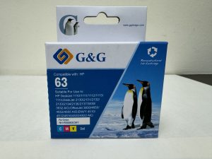 HP 63 Tri-color Ink Cartridge F6U61AN