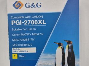 PGI-2700Y XL Canon Yellow Original Ink Cartridge