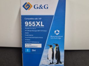 HP 955XL Cyan High Yield Original Ink Cartridge L0S63AA